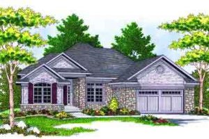 Traditional Exterior - Front Elevation Plan #70-659