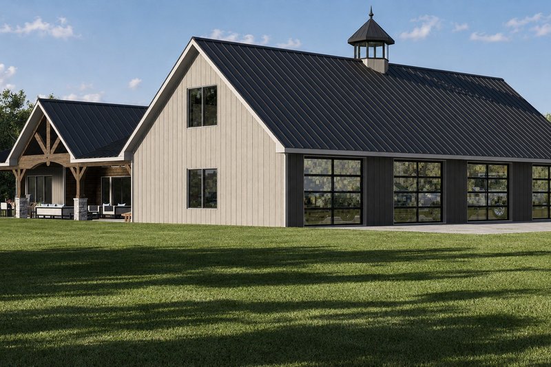 Architectural House Design - Exterior - Other Elevation 1 for Ranch House Plan #1064-510 - 4 bed, 3 bath