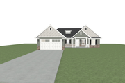 Farmhouse Style House Plan - 3 Beds 2 Baths 1628 Sq/Ft Plan #1109-18 Photo 
