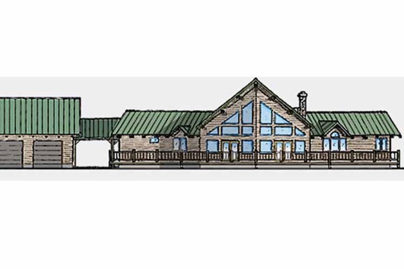 Home Plan - Exterior - Front Elevation 3 for Contemporary House Plan #945-2 - 2 bed, 2 bath