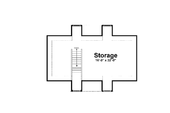 Floor Plan - Other Floor for Country House Plan #928-166 - 3 bed, 4 bath