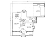 Country Style House Plan - 4 Beds 2.5 Baths 2582 Sq/Ft Plan #17-296 