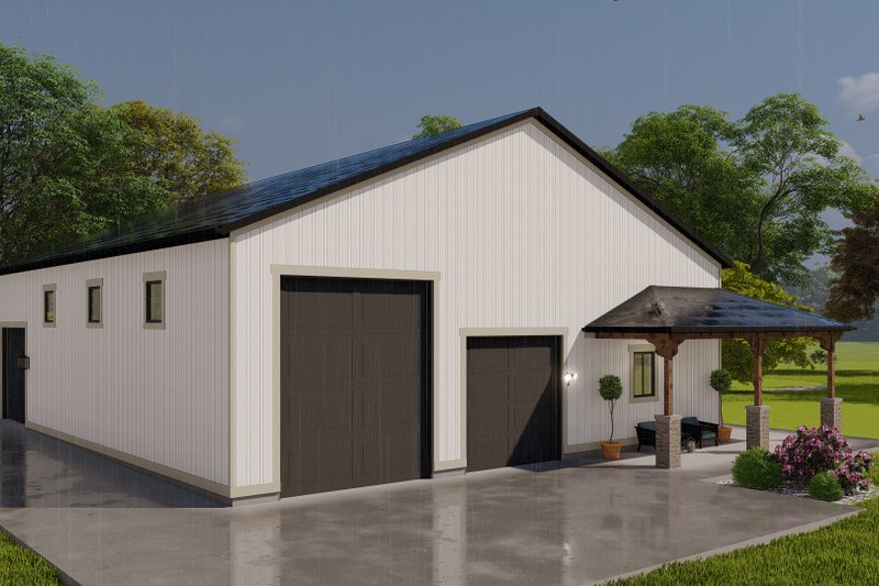 House Plan Design - Exterior - Front Elevation 4 for Traditional House Plan #1060-120, 1 bath