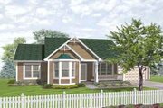 Traditional Style House Plan - 3 Beds 2 Baths 1307 Sq/Ft Plan #50-286 