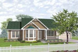 Traditional Exterior - Front Elevation Plan #50-286