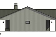 Barndominium Style House Plan - 3 Beds 2 Baths 1638 Sq/Ft Plan #1096-130 