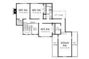 Country Style House Plan - 4 Beds 2.5 Baths 2091 Sq/Ft Plan #929-160 