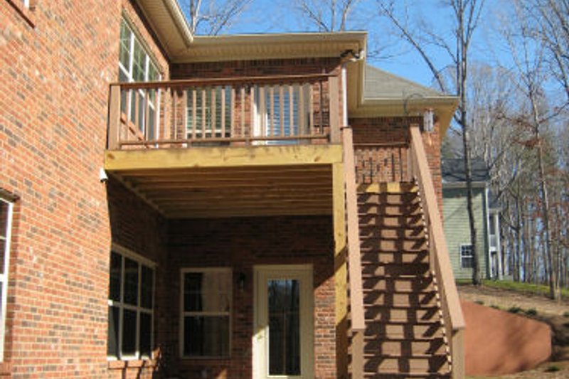 Home Plan - Exterior - Other Elevation 2 for European House Plan #437-22 - 3 bed, 2 bath