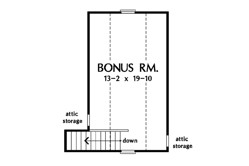 Home Plan - Floor Plan - Other Floor for Victorian House Plan #929-289 - 3 bed, 2.5 bath