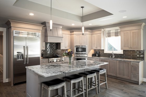 Interior - Kitchen for Prairie House Plan #928-279 - 5 bed, 3 bath