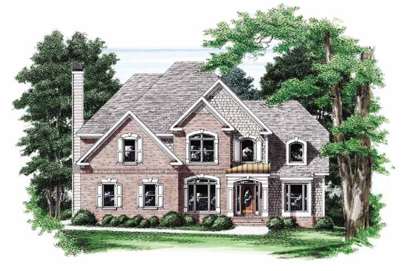 Dream House Plan - Traditional Exterior - Front Elevation Plan #927-556