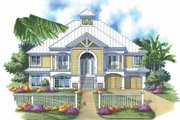 Mediterranean Style House Plan - 3 Beds 3 Baths 2494 Sq/Ft Plan #930-162 