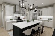 Craftsman Style House Plan - 3 Beds 2.5 Baths 2154 Sq/Ft Plan #51-1406 Interior 