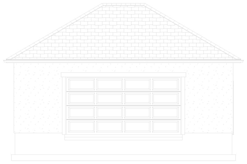 Architectural House Design - Exterior - Front Elevation 6 for Traditional House Plan #1060-91, 0 bath