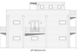 Exterior - Other Elevation for Contemporary House Plan #932-903 - 4 bed, 3 bath