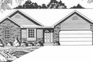 Traditional Exterior - Front Elevation Plan #58-122