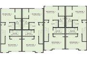 European Style House Plan - 2 Beds 2.5 Baths 5456 Sq/Ft Plan #17-1172 Floor 