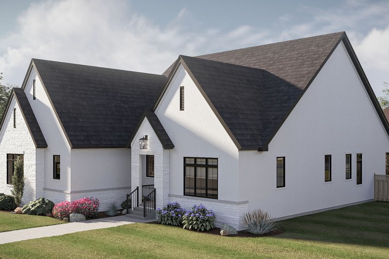 Architectural House Design - Exterior - Other Elevation 1 for Cottage House Plan #455-815 - 3 bed, 2.5 bath