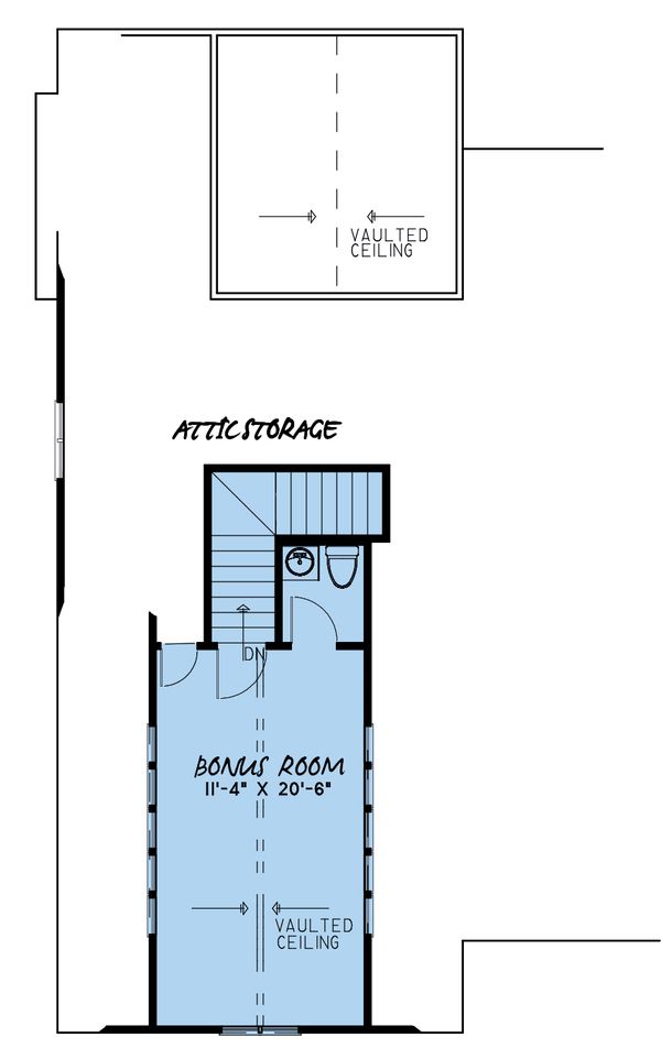 Barndominium Floor Plan - Upper Floor Plan #923-130