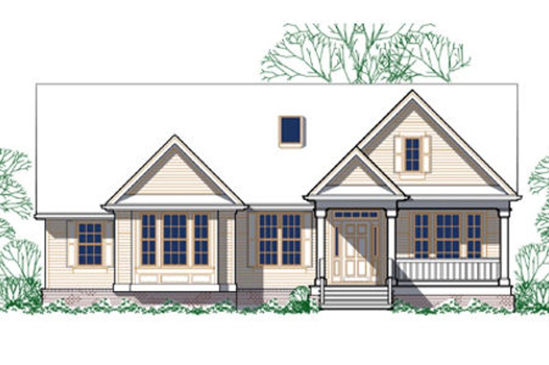 Home Plan - Exterior - Other Elevation for Craftsman House Plan #48-291 - 3 bed, 2 bath