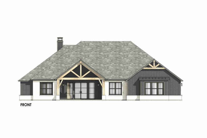 Home Plan - Exterior - Front Elevation 5 for Country House Plan #1096-149 - 4 bed, 3.5 bath