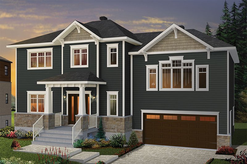 House Design - Traditional Exterior - Front Elevation Plan #23-2626