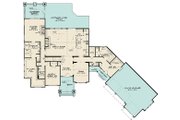 Craftsman Style House Plan - 5 Beds 5.5 Baths 4140 Sq/Ft Plan #17-3423 