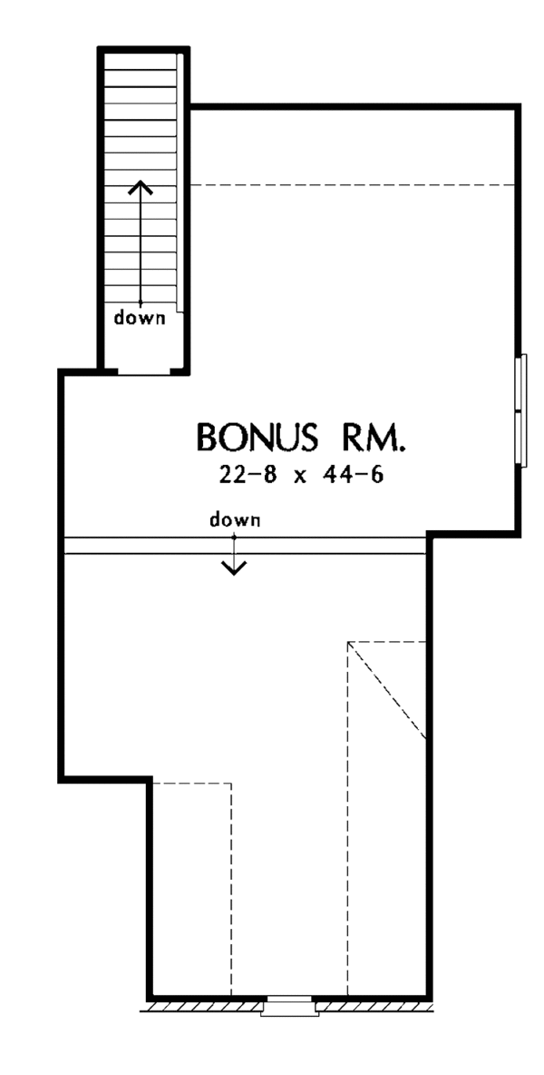 Architectural House Design - Craftsman Floor Plan - Upper Floor Plan #929-821