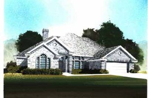 Traditional Exterior - Front Elevation Plan #65-253