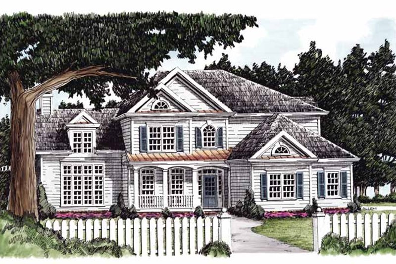 Home Plan - Country Exterior - Front Elevation Plan #927-690
