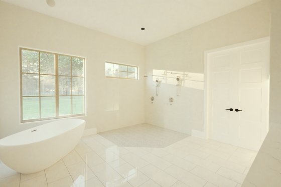 Interior - Master Bathroom for Modern House Plan #1116-54 - 4 bed, 4.5 bath