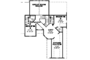 European Style House Plan - 3 Beds 3.5 Baths 2885 Sq/Ft Plan #34-148 