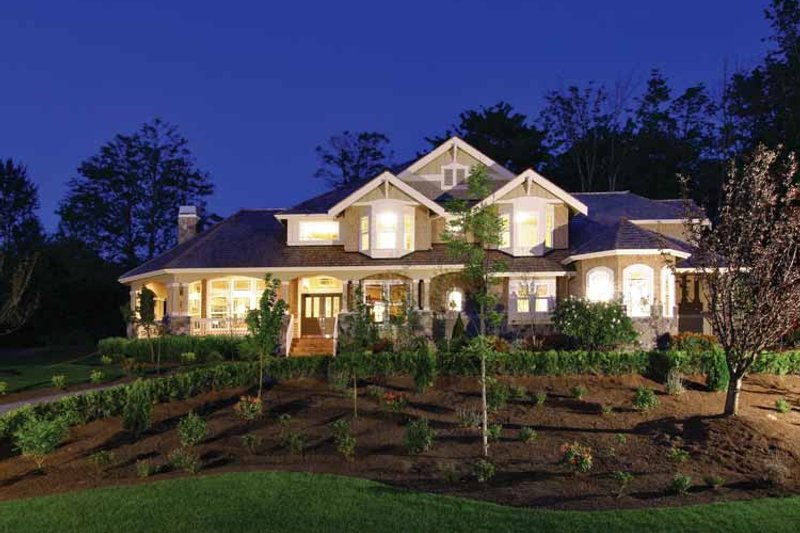 Home Plan - Exterior - Front Elevation 7 for Craftsman House Plan #132-241 - 4 bed, 3.5 bath