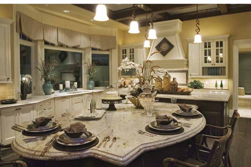 Architectural House Design - Interior - Kitchen 1 for Prairie House Plan #132-354 - 4 bed, 6 bath