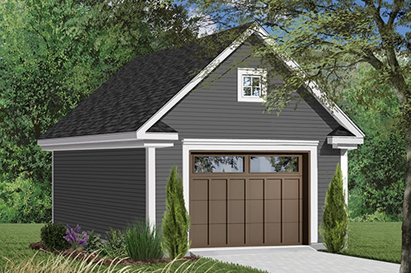 Home Plan - Exterior - Front Elevation 3 for Country House Plan #23-2455, 0 bath