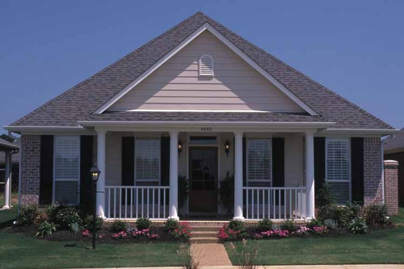 Home Plan - Exterior - Front Elevation 3 for Classical House Plan #17-3143 - 3 bed, 2 bath
