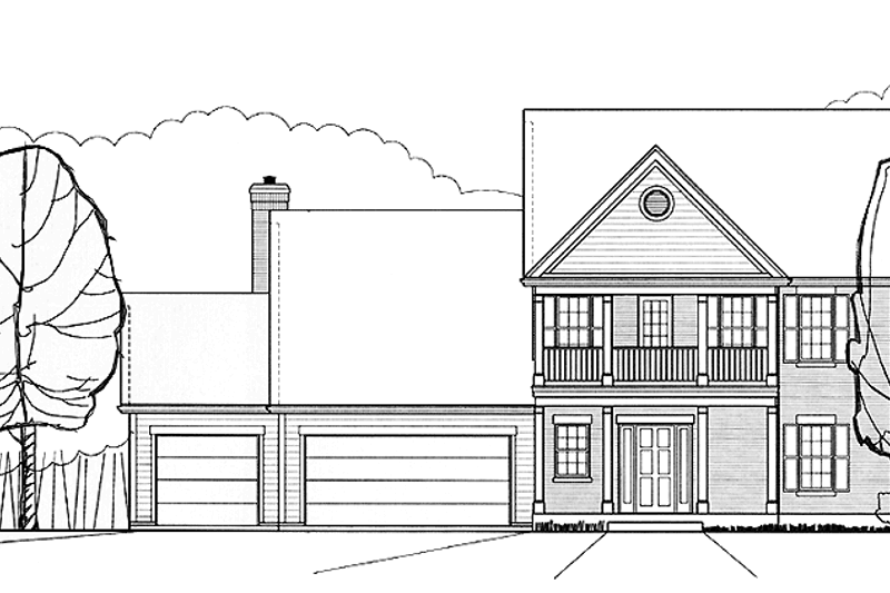 Home Plan - Country Exterior - Front Elevation Plan #978-27