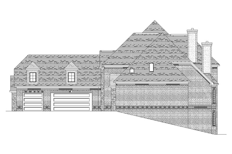 Dream House Plan - Floor Plan - Other Floor for European House Plan #1057-3 - 4 bed, 3.5 bath