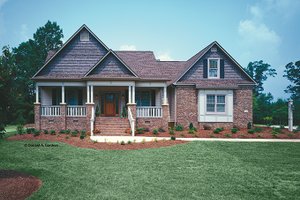 Exterior - Front Elevation 3 for Country House Plan #929-577 - 3 bed, 2 bath