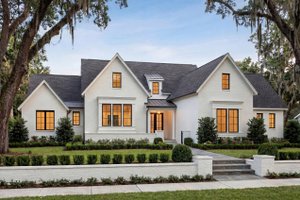 Exterior - Front Elevation 3 for Cottage House Plan #430-263 - 3 bed, 2.5 bath