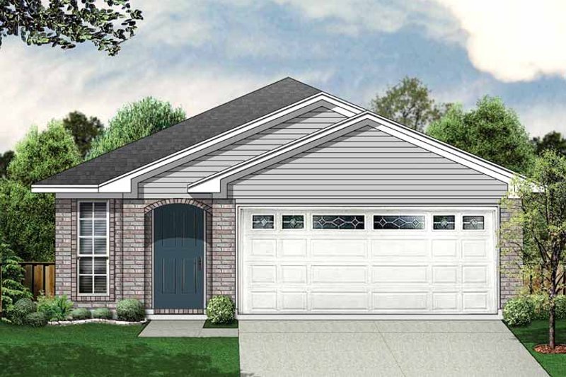 Dream House Plan - Ranch Exterior - Front Elevation Plan #84-659