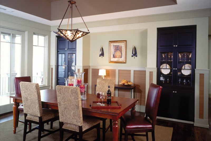Home Plan - Interior - Dining Room for European House Plan #929-899 - 3 bed, 3.5 bath