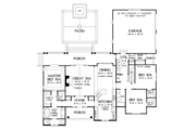 Ranch Style House Plan - 3 Beds 2 Baths 1914 Sq/Ft Plan #929-1011 