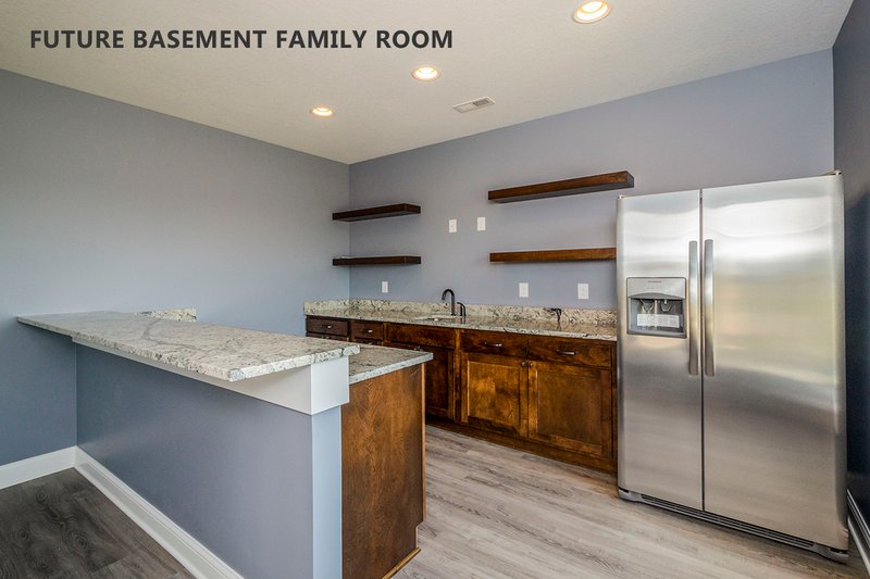 Architectural House Design - Future Basement Family Room 