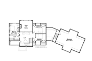 European Style House Plan - 4 Beds 3 Baths 3080 Sq/Ft Plan #928-217 