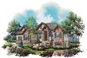 Traditional Style House Plan - 5 Beds 3.5 Baths 2407 Sq/Ft Plan #5-287 