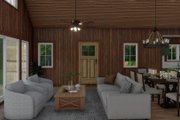 Craftsman Style House Plan - 3 Beds 3.5 Baths 2310 Sq/Ft Plan #923-73 Interior 