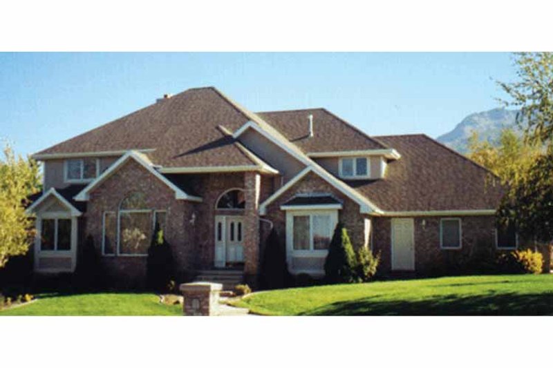 Home Plan - Exterior - Front Elevation 3 for Traditional House Plan #945-53 - 5 bed, 4.5 bath