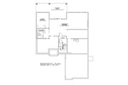 Contemporary Style House Plan - 3 Beds 2 Baths 1667 Sq/Ft Plan #1100-70 