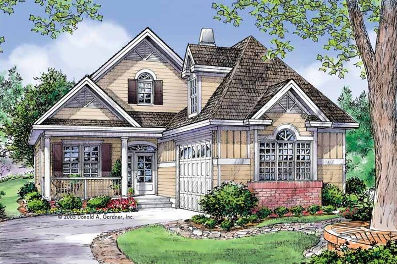 Home Plan - Traditional Exterior - Front Elevation Plan #929-785